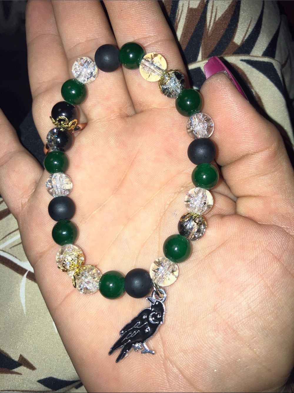 Raven bracelet